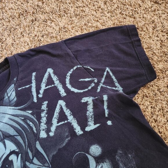 Vintage Anime Haganai Cospa T-Shirt Navy Blue Y2K Japanese Manga Promo Tee - Picture 3 of 6